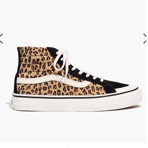 Vans® Unisex SK8-Hi 138 Decon SF High-Top Sneakers in Leopard Colorblock Suede